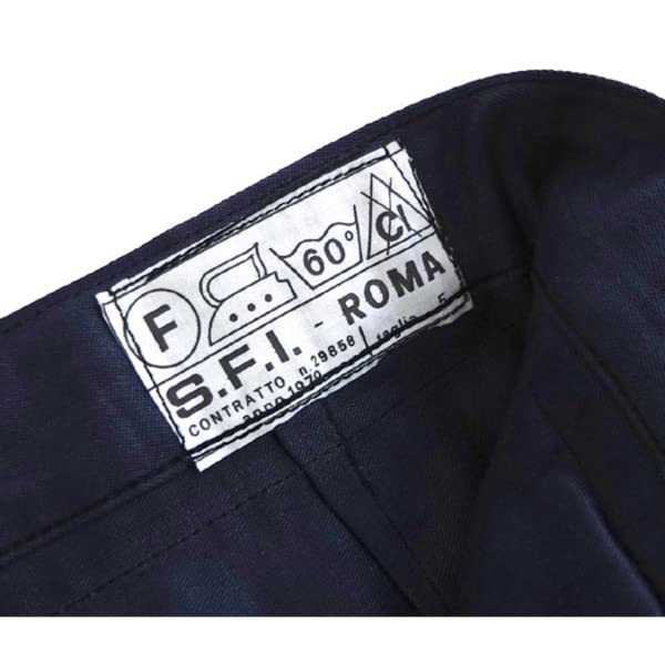 Amazon.co.jp: イタリア軍 放出 A.M.I ワークパンツ 96cm ネイビー 2